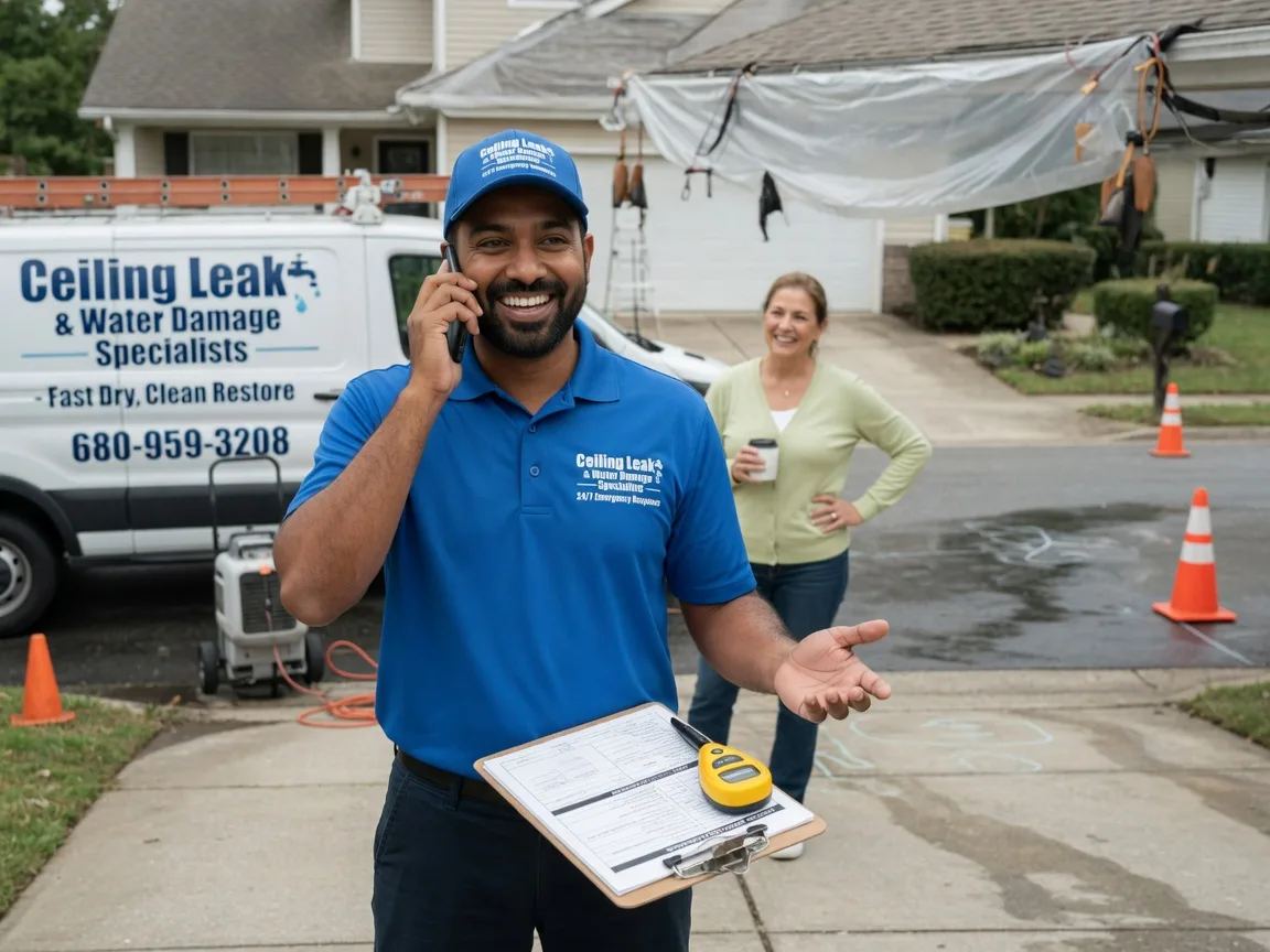 Ceiling Leak Cleanup Niobrara, NE FAQs
